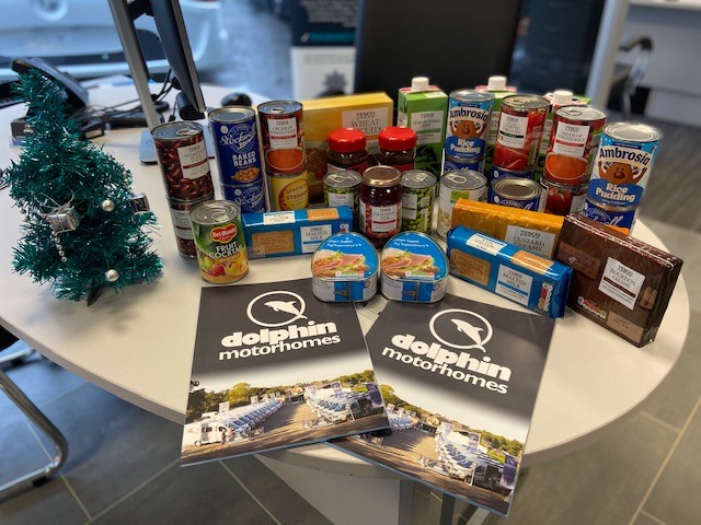 Food donations Dec 2019